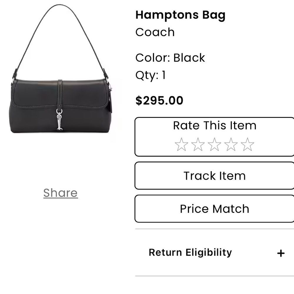 Like New Coach Hampton’s Bag from Revolve.